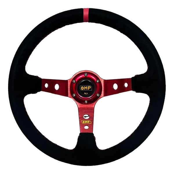 Руль OMP вынос замшевый, красный - Omp арт. OMP22427 - купить по ...