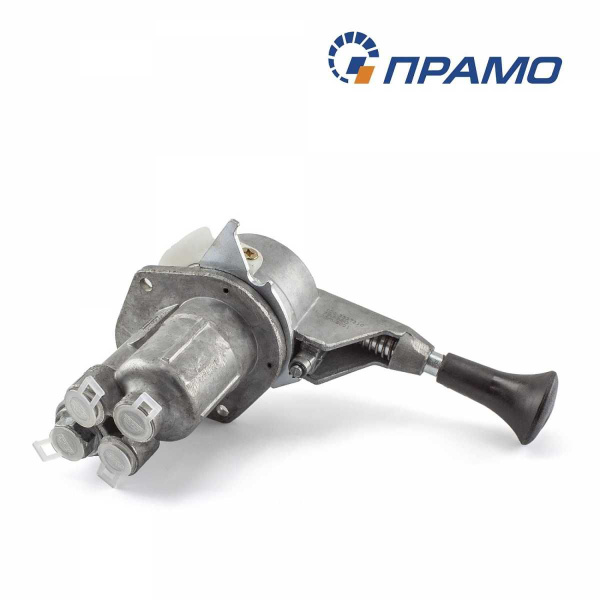 Кран ручного тормоза 4-х выводной ЗИЛ/КАМАЗ/МАЗ (ПРАМО) - купить по ...