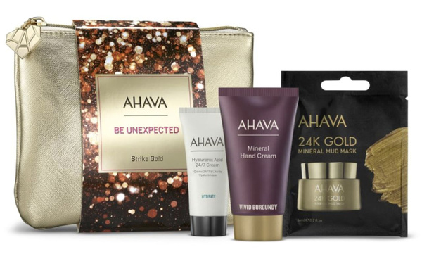 Ahava Holiday Collection Подарочный набор Strike gold: крем для лица 15 ...