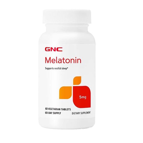 GNC Мелатонин 5 мг 60 таблеток - купить с доставкой по выгодным ценам в ...
