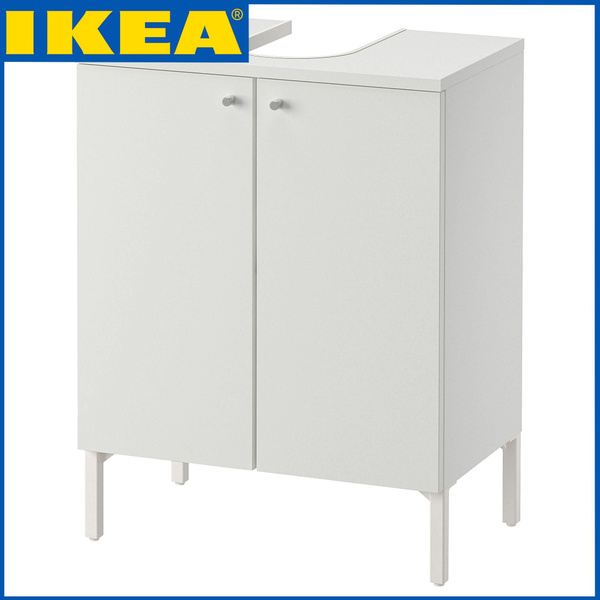 IKEA Тумба под раковину, цвет белый, 50х32х65 см - купить с доставкой ...
