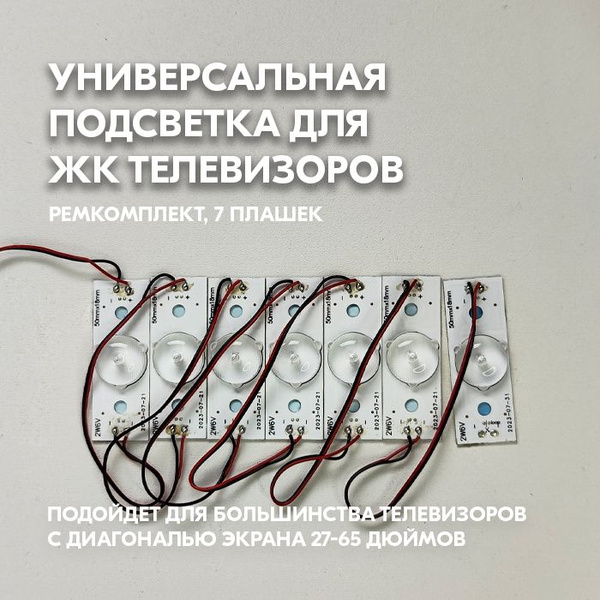 Универсальная светодиодная подсветка для экрана телевизора ...