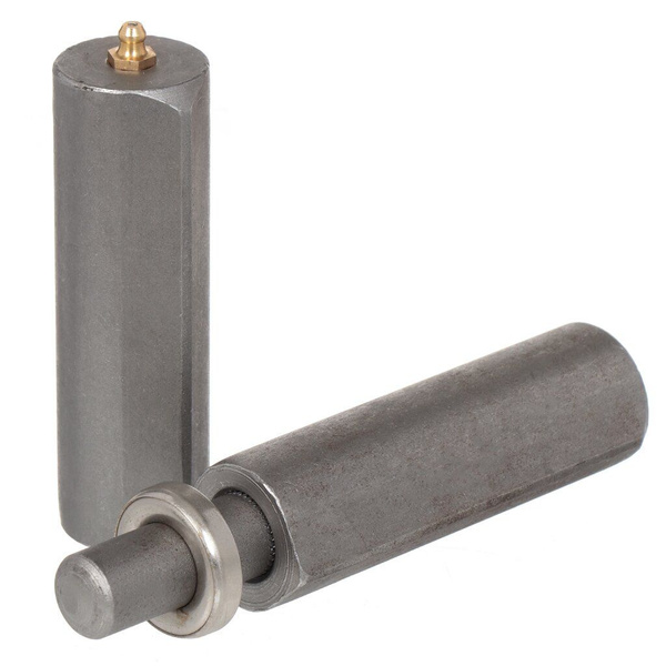 Петля приварная с подшипником 28*160мм с масленкой для ворот ,гаражей и ...