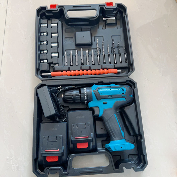 Дрель на литиевой батарее, двухскоростная перезаряжаемая дрель - купить ...