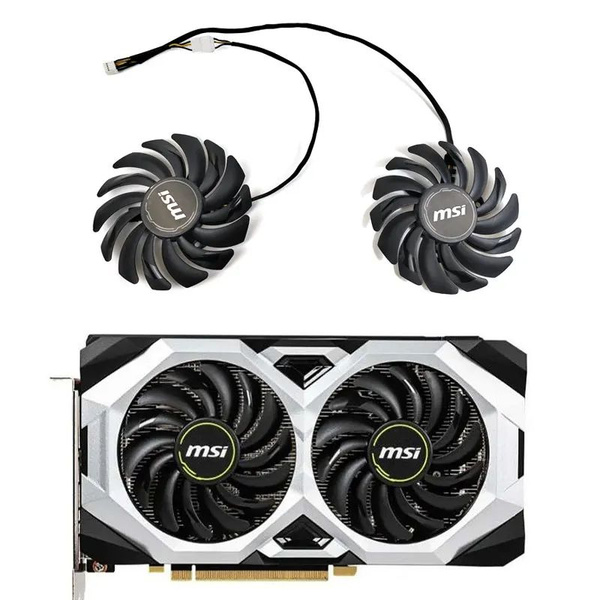 Set Ventole GPU 87mm Per MSI 2060 2070 2080 Super Ventus Gaming X – PLD09210S12HH