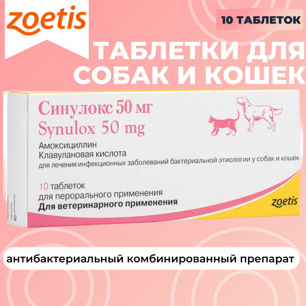 Синулокс для кошек инструкция