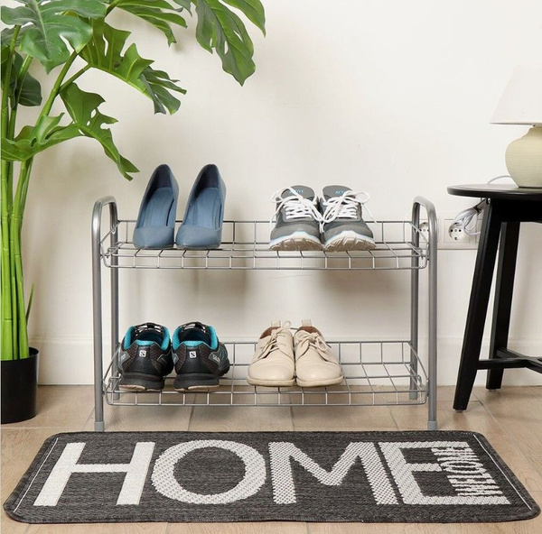 Обувница Nika НИКА ЭТ3 2 яруса, Металл, 60x28x44 см - купить по ...