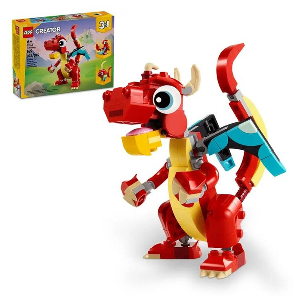 31145 Конструктор LEGO Creator Red Dragon Красный дракон 3 в 1 149 ...