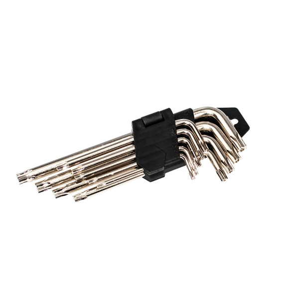 Набор ключей-звездочка Torx 9 штук 70-160мм - купить с доставкой по ...
