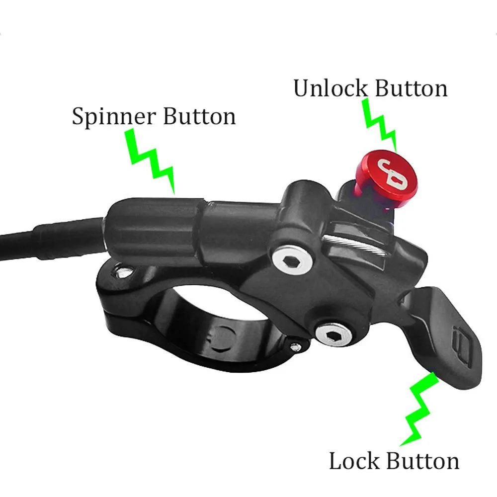 РычагдистанционнойблокировкивелосипедаMTBКабельуправленияПереключательпереднейвилки