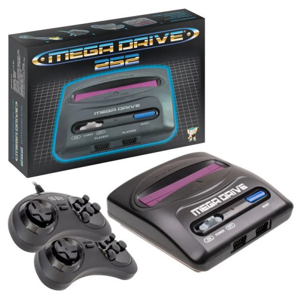 Игровая приставка 16 Bit Mega Drive 2 lit 252 встроенных игр - купить с ...