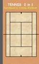 Tennis 2 in 1 Tacticboard and Training Workbook - Theo von Taane