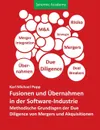 Fusionen und Ubernahmen in der Software-Industrie - Karl Michael Popp