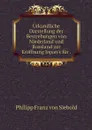 Urkundliche Darstellung der Bestrebungen von Niederland und Russland zur Eroffnung Japan's fur . - Philipp Franz von Siebold