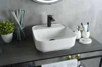 Керамическая накладная раковина для ванной GID N9044. Похожие товары