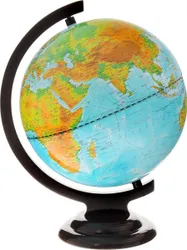 Глобус с физической и политической картой мира "Глобусный мир" изготовлен из прочного и безопасного пластика. ;
  ...