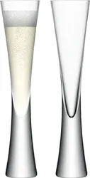 Рекомендуемый способ мойки: ручная мойка, протирать насухо мягкой тканью Набор из 2 бокалов-флейт для шампанского и  ...