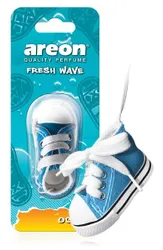 Areon fresh wave - изящный и стильный брелок-подвеска в форме яркого симпатичного кеда, который украсит интерьер  ...