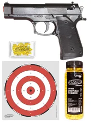 Игровой набор с игрушечным пневматическим пистолетом, мишенью и пулями GunStory – это идеальный вариант для игры  ...