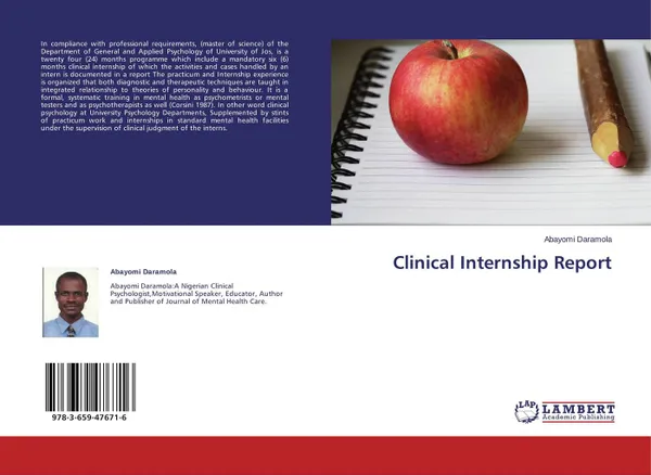 Обложка книги Clinical Internship Report, Abayomi Daramola