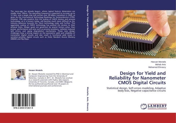 Обложка книги Design for Yield and Reliability for Nanometer CMOS Digital Circuits, Hassan Mostafa,Mohab Anis and Mohamed Elmasry