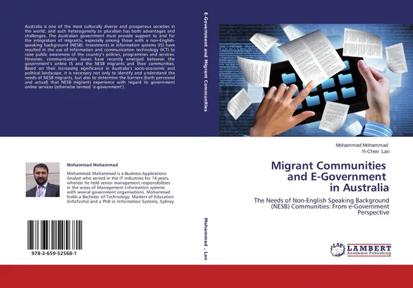 Обложка книги Migrant Communities and E-Government in Australia, Mohammad Mohammad and Yi-Chen Lan