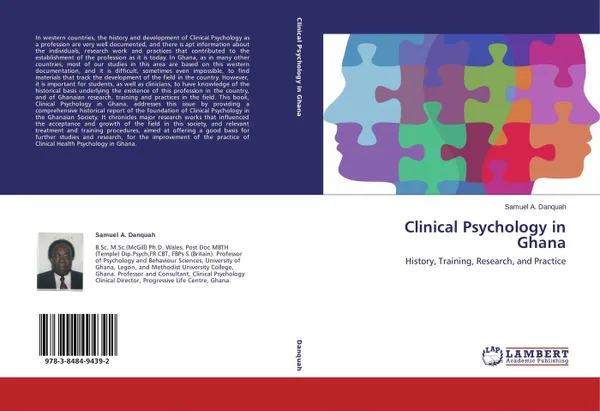 Обложка книги Clinical Psychology in Ghana, Samuel A. Danquah