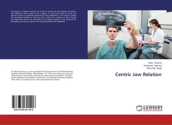 Обложка книги Centric Jaw Relation, Vikas Sharma,Swatantra Agarwal and Rishi Raj Singh