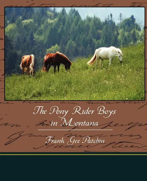 Обложка книги The Pony Rider Boys in Montana, Frank Gee Patchin