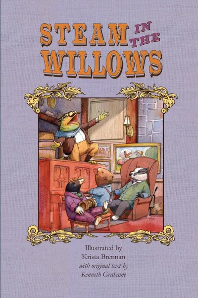 Обложка книги Steam in the Willows. Black and White Edition, Kenneth Grahame