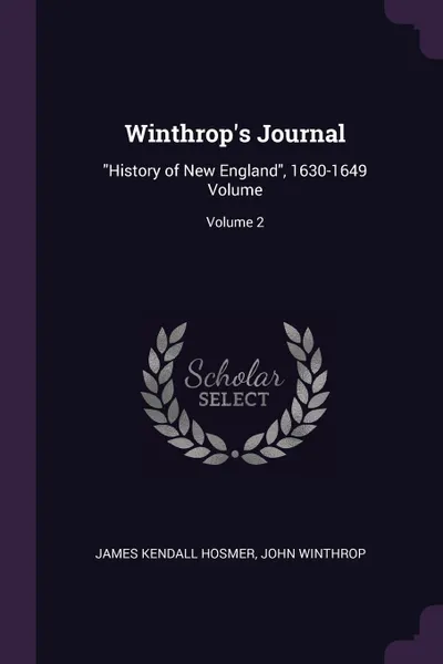 Обложка книги Winthrop's Journal. 