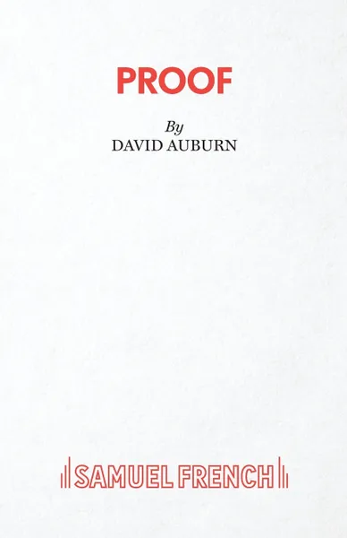 Обложка книги Proof, David Auburn