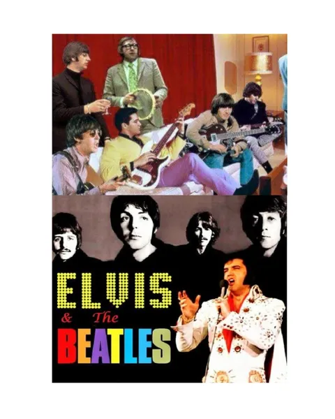 Обложка книги Elvis and the Beatles, John Thomas