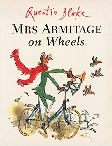 Обложка книги Mrs Armitage on Wheels, Quentin Blake