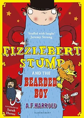 Обложка книги Fizzlebert Stump and the Bearded Boy, A. F. Harrold