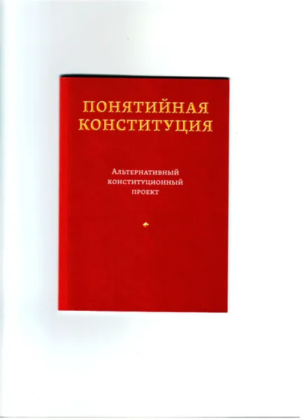 Обложка книги Понятийная конституция, Пастухов В.