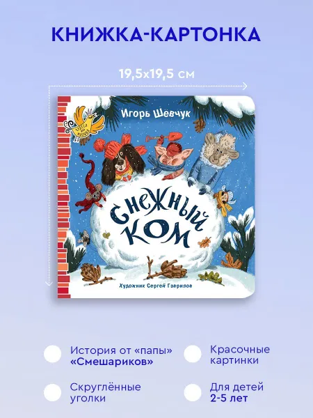 Обложка книги Снежный ком, Шевчук Игорь