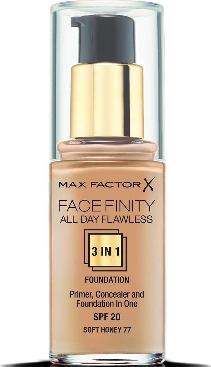 фото Max Factor Тональная основа 3в1 "Facefinity All Day Flawless", SPF 20, тон №50 (natural), 30 мл