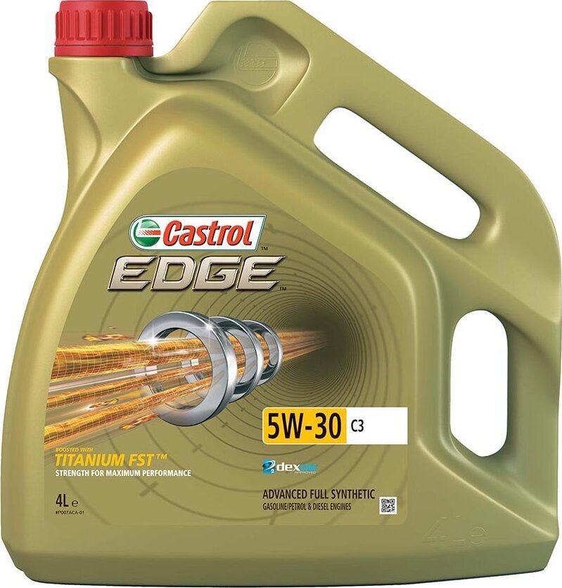 фото Моторное масло CASTROL EDGE C3, синтетическое, 5W-30, 4 л 15A568