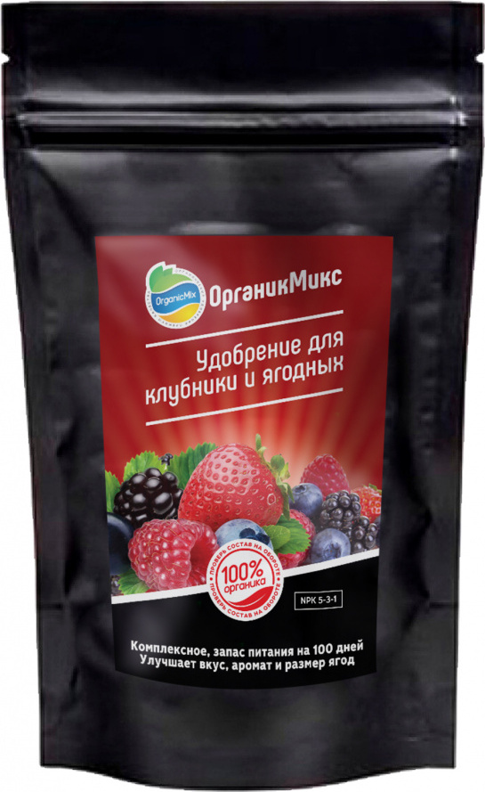 фото Удобрение OrganikMix для клубники и ягод 200г