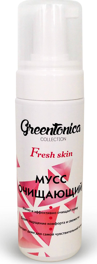 фото Мусс очищающий Fresh Skin 180 мл. GreenTonica Collection Гринтоника
