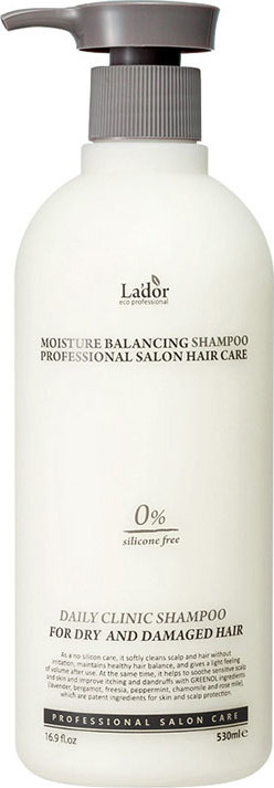 фото Увлажняющий безсиликоновый шампунь Lador Moisture Balancing Shampoo 530ml