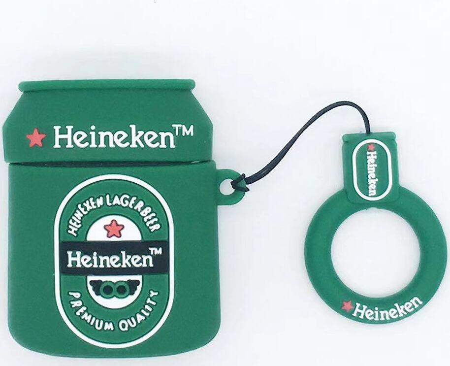 фото Чехол для наушников Heineken для Apple AirPods, Green