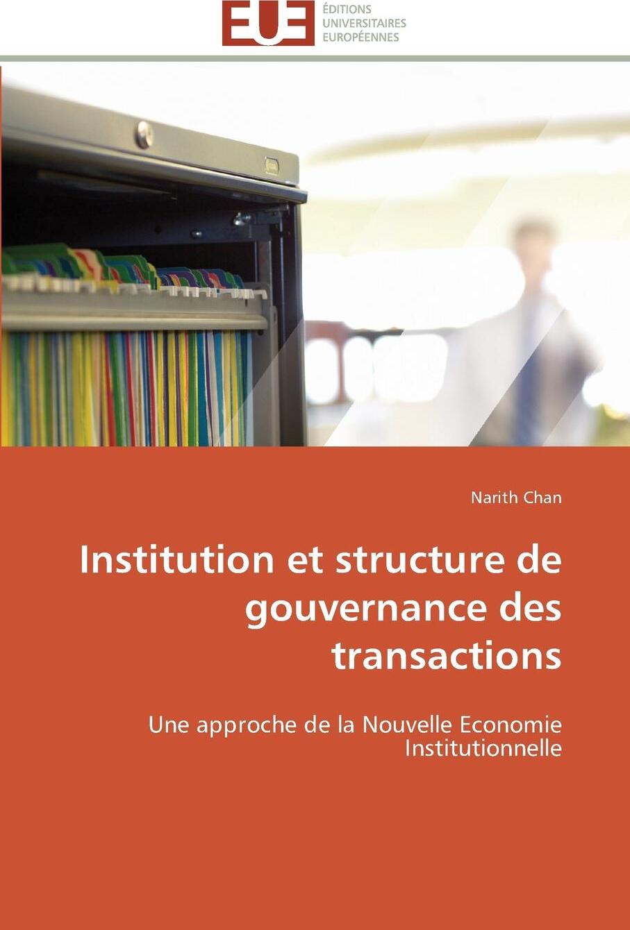 фото Institution et structure de gouvernance des transactions