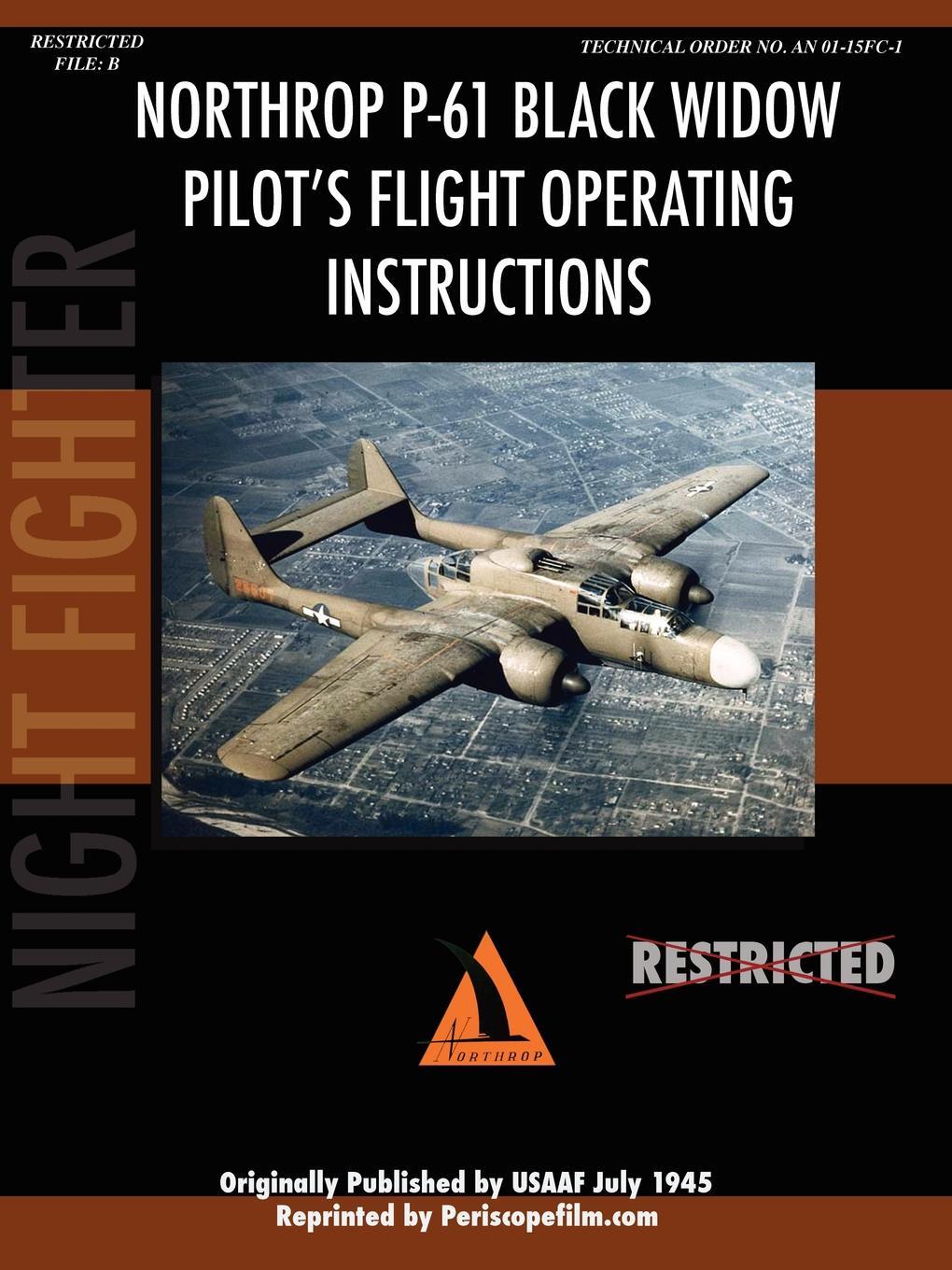 фото Northrop P-61 Black Widow Pilot's Flight Manual