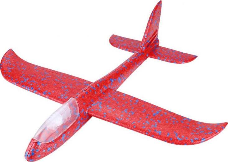 фото Самолет планер светодиодный, 48 см Toys
