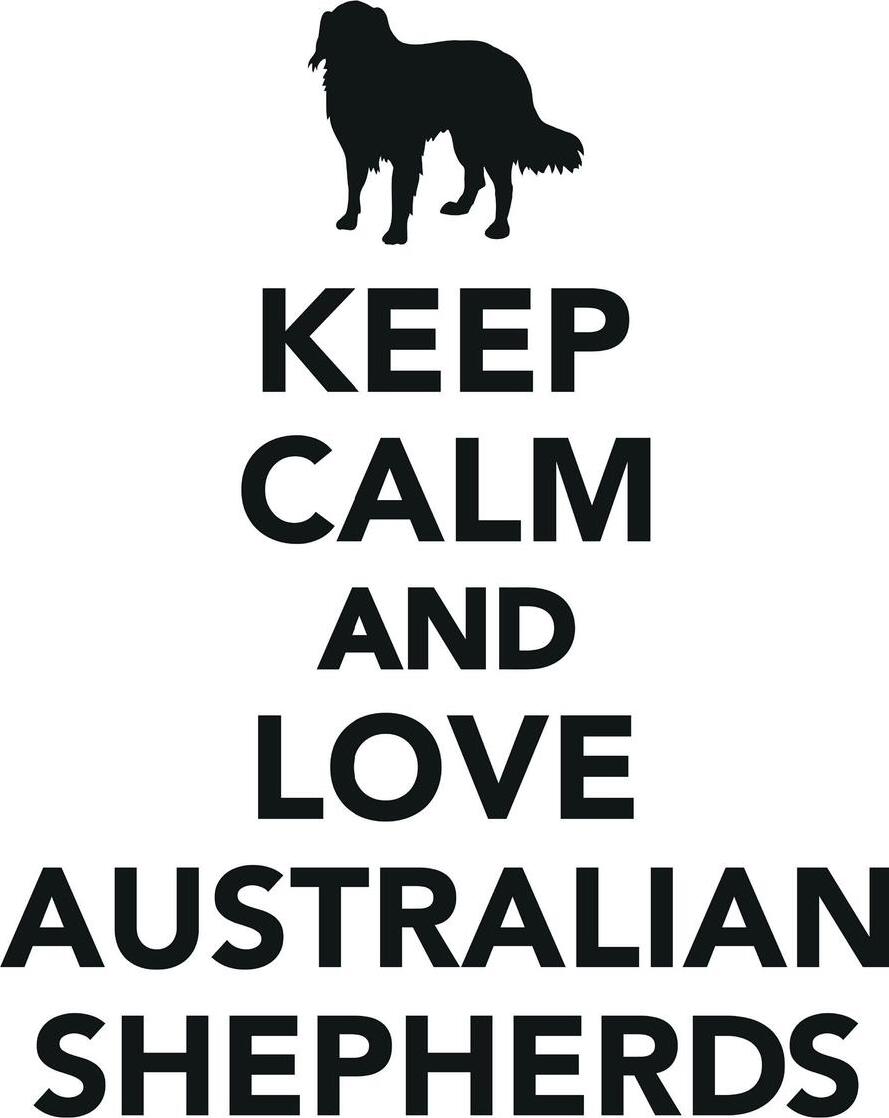 фото Keep Calm & Love Australian Shepherds Notebook & Journal. Productivity Work Planner & Idea Notepad. Brainstorm Thoughts, Self Discovery, To Do List