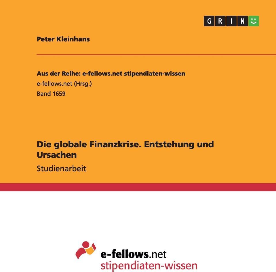 фото Die globale Finanzkrise. Entstehung und Ursachen