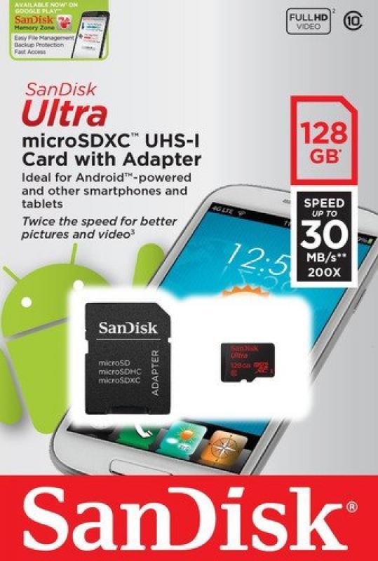 фото Карта памяти micro SDXC 128Gb SanDisk Ultra UHS-1