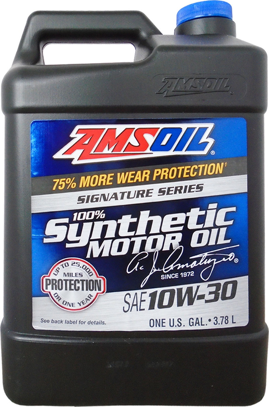 фото Моторное масло AMSOIL Signature Series Synthetic Motor Oil SAE 10W-30 (3,78л)